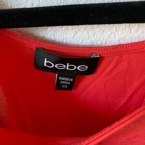 Bebe Red Top XS